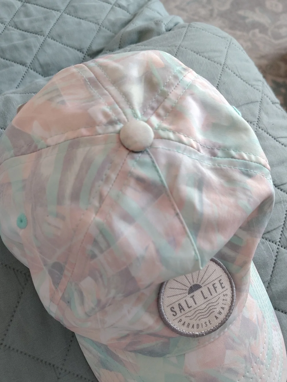 Salt Life Paradise Awaits Baseball Cap